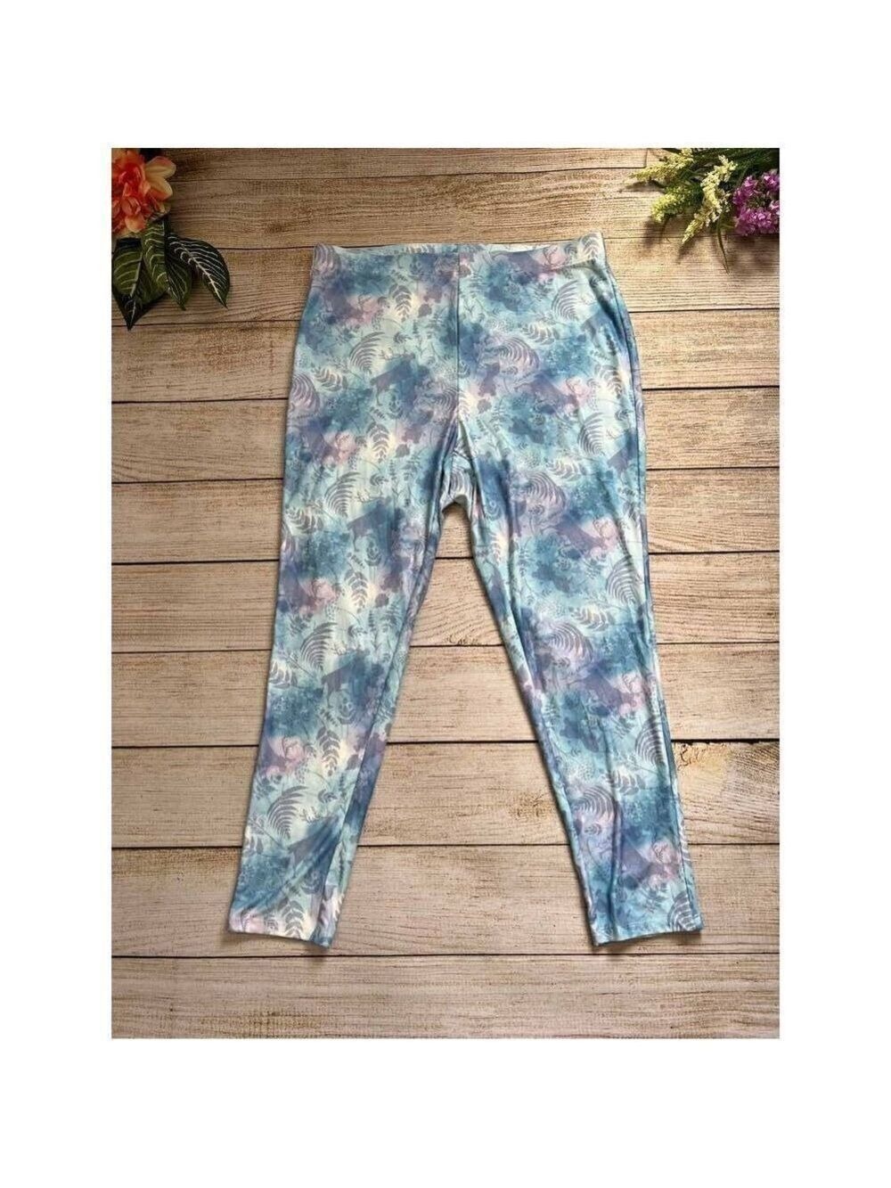 Her Universe Disney Frozen 2 Watercolor Leggings Plus Size 0